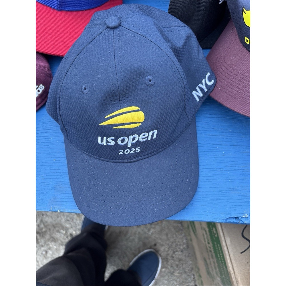 US Open 2025 Tennis NYC Hat Navy Blue American Needle Adjustable Cap Dad Hat